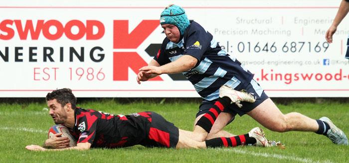 Jordan Asparassa - Great try for The Seasiders (Susan McKehon) 